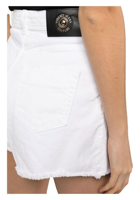 SHORTS BIANCO CON FOULARD VERSACE JEANS COUTURE VERSACE JEANS COUTURE | Short | 74HAD514 EW001TCA003